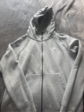 Nike Light Gray Pullover Hoodie